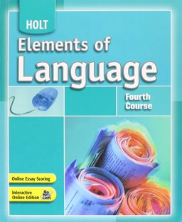 Holt Elements of Language