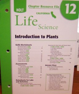 Crf Ch #12 Holt California Sci 2007 Life