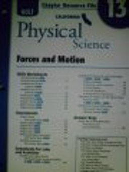 Crf Ch #13 Holt California Sci 2007 Phys