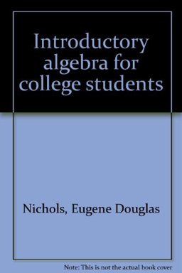 Introductory Algebra for College Students