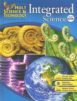 Integrated Science, Level Blue 2008  9780030958694 Front Cover