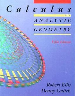 Calculus with Analytic Geometry Calculus with Analytic Geometry