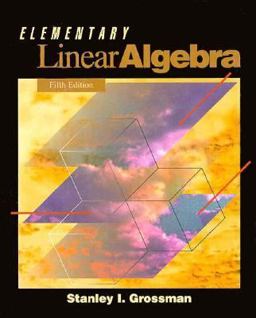 Elementary Linear Algebra 5th 9780030973543 Front Cover