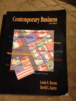 Contemporary Business Contemporary Business