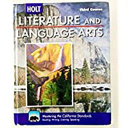 Holt Literature and Language Arts California Student Edition Grade 9 2009  9780030992926 Front Cover