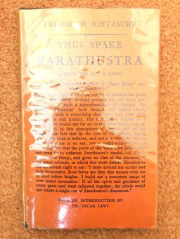 Thus Spake Zarathustra