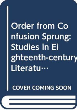 Order from Confusion Sprung