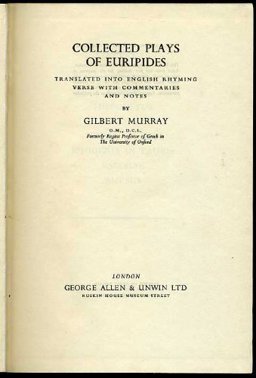 Collected Plays of Euripides