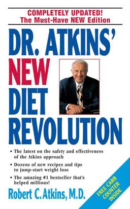 Dr. Atkins' New Diet Revolution  9780060012038 Front Cover