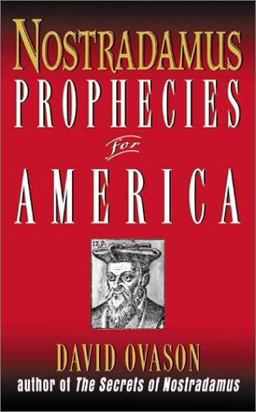Nostradamus Prophecies for America  9780060093518 Front Cover