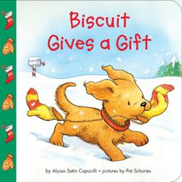 Biscuit Gives a Gift A Christmas Holiday Book for Kids  9780060094676 Front Cover