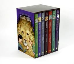 Chronicles of Narnia Hardcover 7-Book Box Set The Magician's Nephew , the Lion, the Witch and the Wardrobe, the Horse and His Boy, Prince Caspian, the Voyage of the Dawn Treader, the Silver Chair, the Last Battle  9780060244880 Front Cover