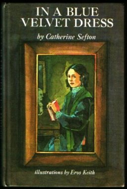 In a Blue Velvet Dress