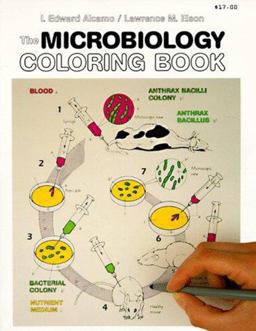Microbiology Coloring Book  9780060419257 Front Cover
