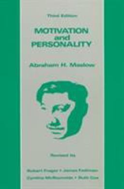 Motivation and Personality 3rd 9780060419875 Front Cover