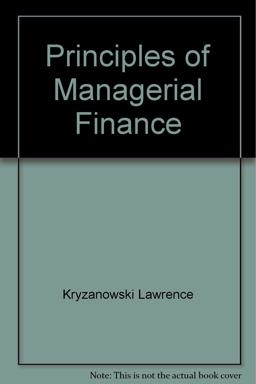 Principles of Managerial Finance