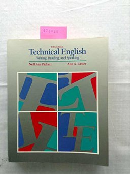 Technical English Writing, Reading and Speaking 5th 9780060452049 Front Cover