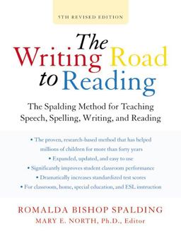 Writing Road to Reading The Spalding Method for Teaching Speech, Spelling, Writing, and Reading 5th 9780060520106 Front Cover