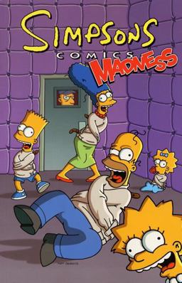 Simpsons Comics Madness  9780060530617 Front Cover