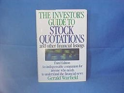 Investors' Guide to Stock Quotations