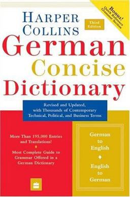 Harpercollins German Concise Dictionary