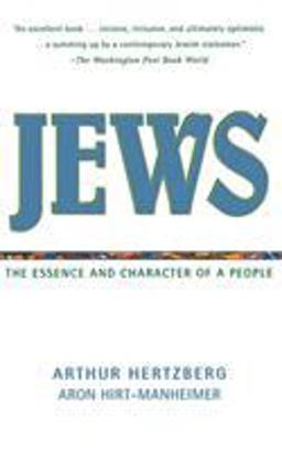 Jews The Essence and Character of a People  9780060638351 Front Cover
