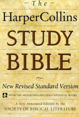 HarperCollins Study Bible New Revised Standard Version (with the Apocryphal/Deuterocanonical Books)  9780060655808 Front Cover