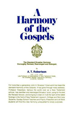 Harmony of the Gospels RSV  9780060668907 Front Cover