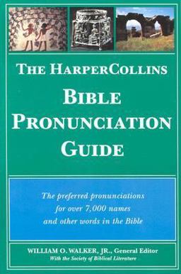 Bible Pronunciation Guide  9780060689629 Front Cover