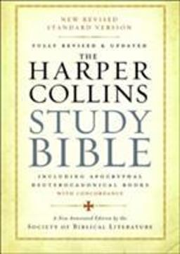 HarperCollins Study Bible Fully Revised and Updated  9780060786854 Front Cover