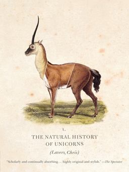 Natural History of Unicorns  9780060874155 Front Cover