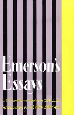 Emerson's Essays  9780060909062 Front Cover