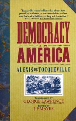 Democracy in America  9780060915223 Front Cover