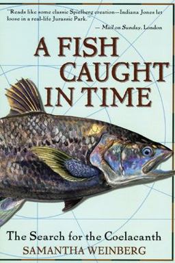 Fish Caught in Time The Search for the Coelacanth  9780060932855 Front Cover