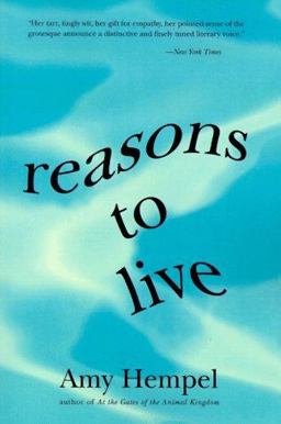 Reasons to Live Stories By  9780060976729 Front Cover
