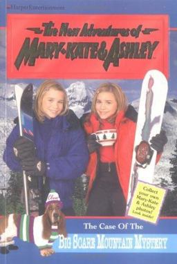 New Adventures of Mary-Kate and Ashley #14 the Big Scare Mountain Mystery The Case of the Big Scare Mountain Mystery  9780061065873 Front Cover