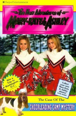 New Adventures of Mary-Kate and Ashley #17: the Case of the Cheerleading Camp Myst The Case of the Cheerleading Camp Mystery  9780061065903 Front Cover
