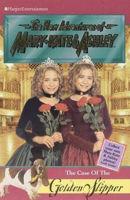 New Adventures of Mary-Kate and Ashley #20: Case of the Golden Slipper The Case of the Golden Slipper  9780061065934 Front Cover