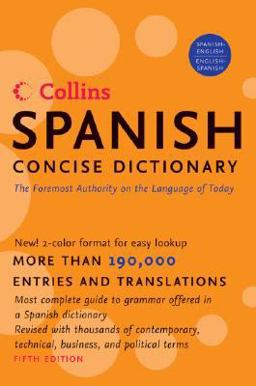 Spanish Concise Dictionary 5th 9780061141843 Front Cover