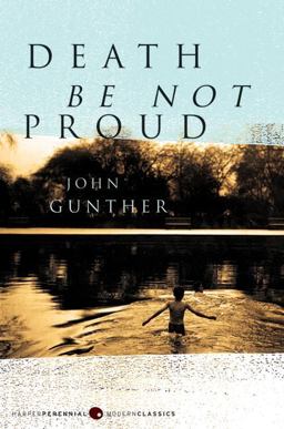 Death Be Not Proud  9780061230974 Front Cover