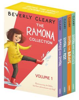 Ramona 4-Book Collection, Volume 1 Beezus and Ramona, Ramona and Her Father, Ramona the Brave, Ramona the Pest  9780061246470 Front Cover