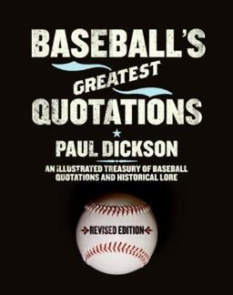 Baseball's Greatest Quotations