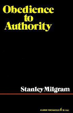 Obedience to Authority  9780061319839 Front Cover