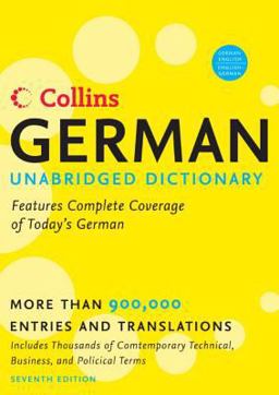 German Unabridged Dictionary 7th 9780061374906 Front Cover