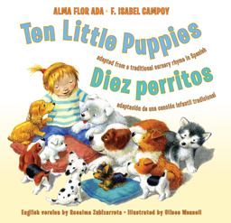 Ten Little Puppies/Diez Perritos  9780061470431 Front Cover