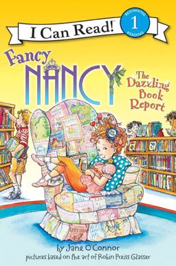 Fancy Nancy The Dazzling Book Report  9780061703683 Front Cover