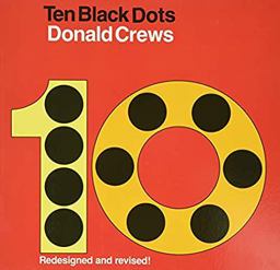 Ten Black Dots Board Book  9780061857799 Front Cover