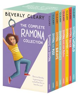 Complete 8-Book Ramona Collection Beezus and Ramona, Ramona and Her Father, Ramona and Her Mother, Ramona Quimby Age 8, Ramona Forever, Ram  9780061960901 Front Cover