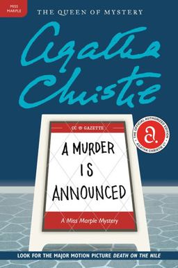 Murder Is Announced A Miss Marple Mystery  9780062073631 Front Cover