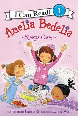 Amelia Bedelia Sleeps Over  9780062095237 Front Cover